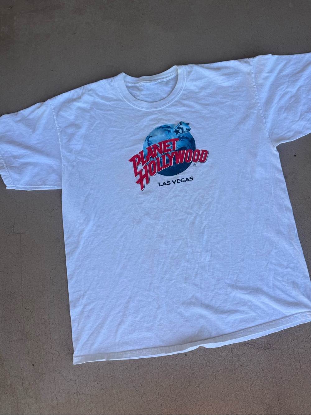 Vintage Planet Hollywood Las Vegas Logo T-Shirt – Size XL